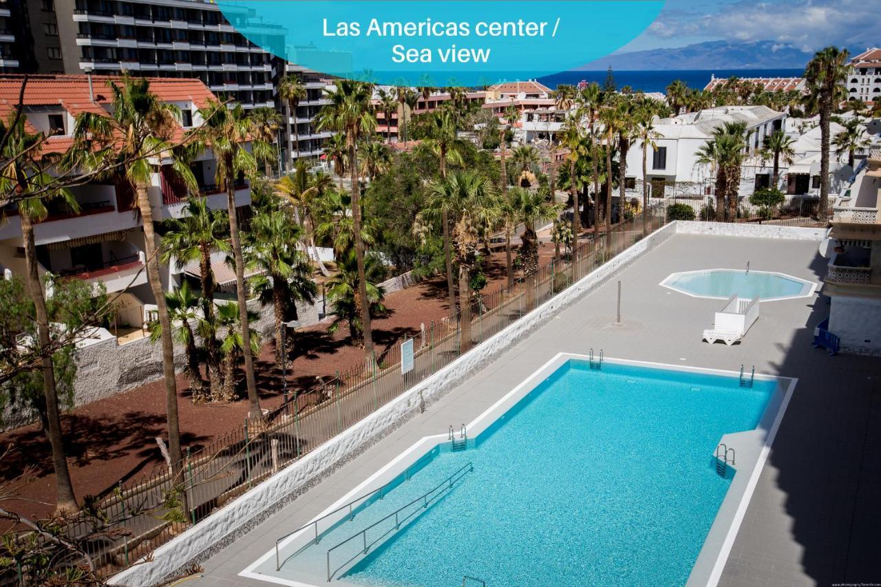Go2Tenerife Apart'Zebra Pool & Sea View Playa de las Américas Buitenkant foto